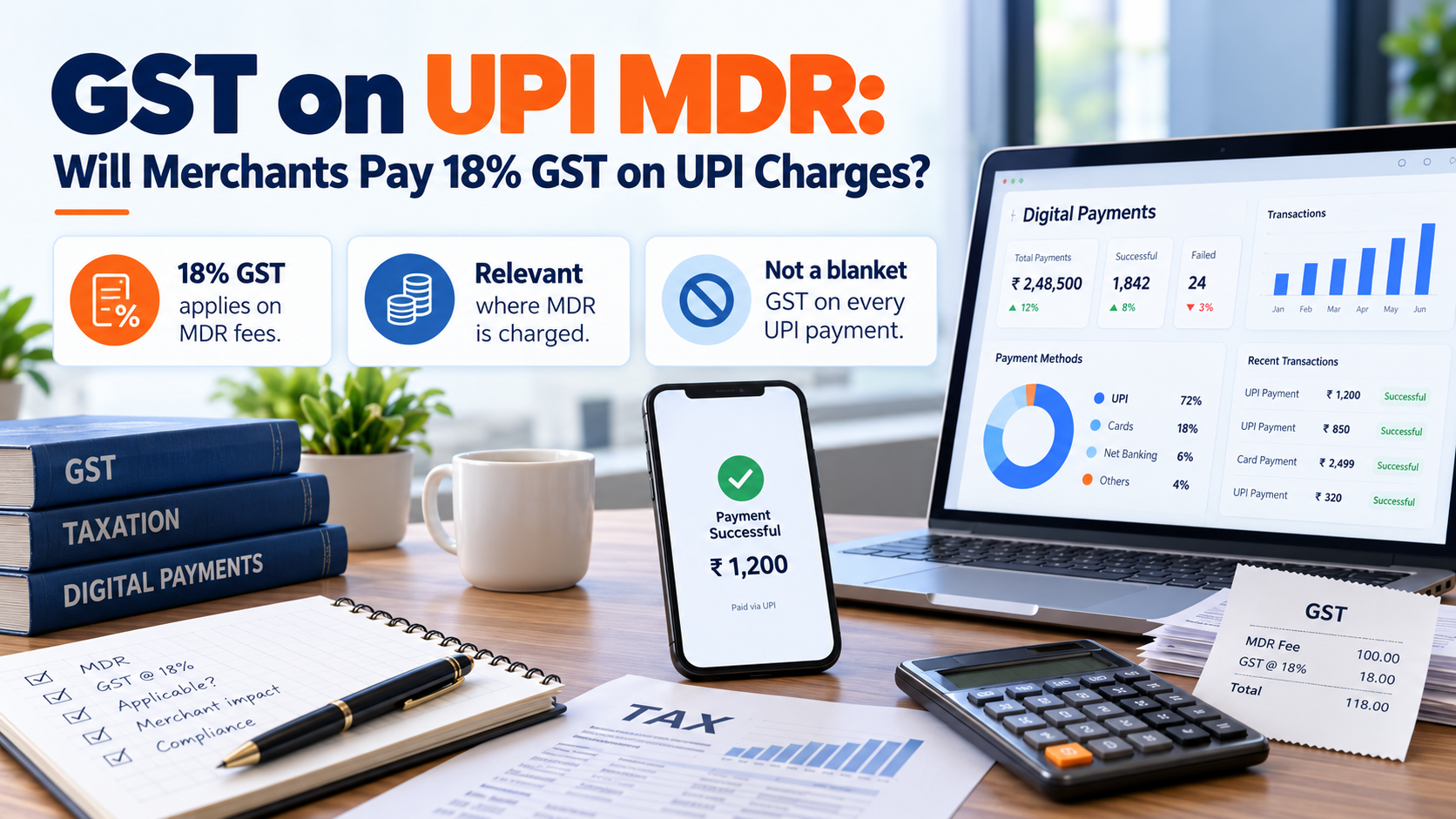 GST on UPI MDR